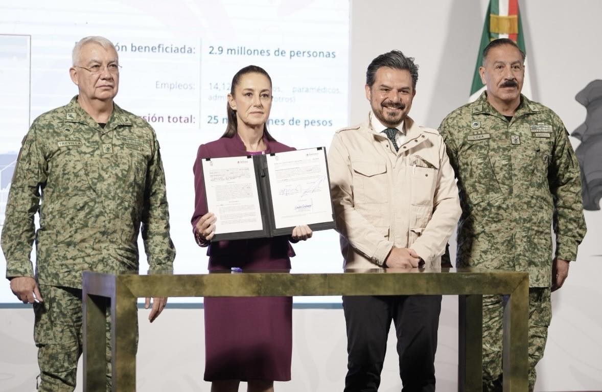 FIRMAN IMSS Y SECRETARÍA DE LA DEFENSA NACIONAL CONVENIO DE COLABORACIÓN PARA LA CONSTRUCCIÓN DE SIETE NUEVOS HOSPITALES