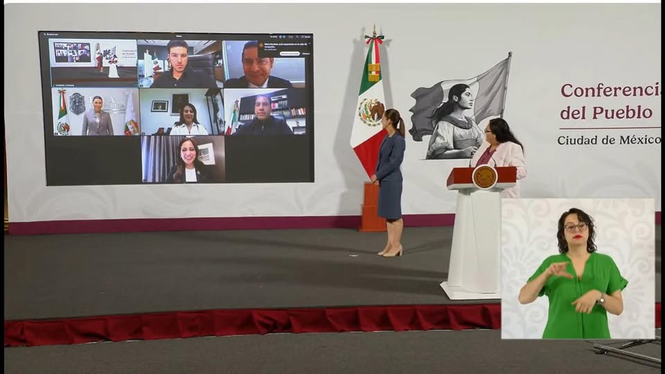 PARTICIPA GOBERNADORA MARGARITA GONZÁLEZ SARAVIA EN LA MAÑANERA DEL PUEBLO ENCABEZADA POR LA PRESIDENTA CLAUDIA SHEINBAUM PARDO